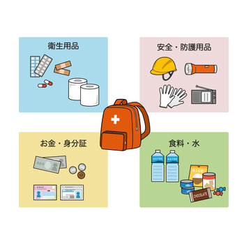 非常用持ち出し袋の中身
