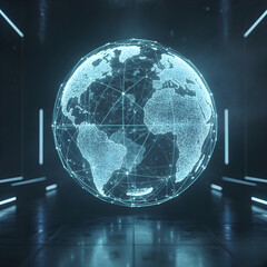 &ldquo;Digital Network Sphere &ndash; 3D Global Technology Model&rdquo;