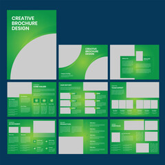 Business Profile Brochure Template Design