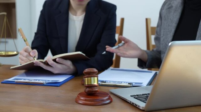 legal and corporate consultation concept focusing on law, advice, and business agreements.