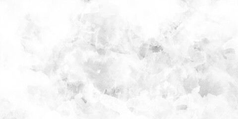 Obraz premium White and grey watercolor background painting with cloudy distressed texture, Grunge clouds or smog texture with stains, Abstract grunge white or grey watercolor painting background,