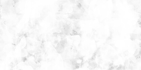 Obraz premium White and grey watercolor background painting with cloudy distressed texture, Grunge clouds or smog texture with stains, Abstract grunge white or grey watercolor painting background,