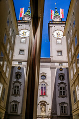 famous old town of salzburg - austria