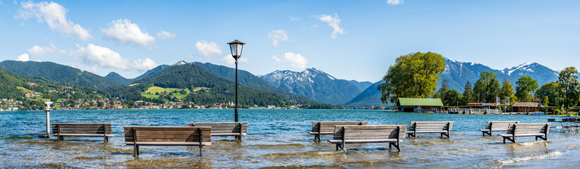 famous tegernsee lake - bad wiessee
