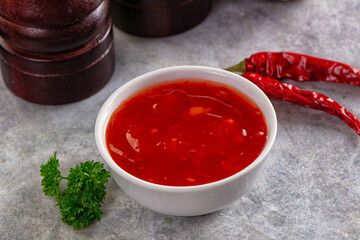 Asian sweet and sour chili sauce