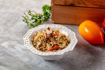 Dry vegetables seasoning for cooking