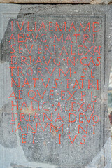 Die Saalburg im Taunus gilt als das besterhaltene R&ouml;merkastell in Deutschland am Limes, der damaligen n&ouml;rdlichen Grenze des R&ouml;merreichs, Deutschland, Hessen, Taunus, 01.Sep.2013