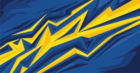 Abstract vector illustration of a yellow and blue background design, symbolizing the national flag of Ukraine