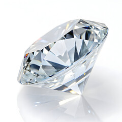 diamond on white background