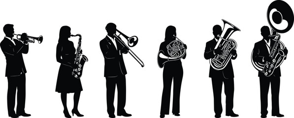 vector silhouette of a woman © Asha Moni