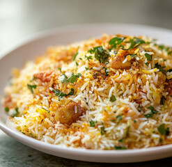 Soft Garlic Butter Naan With Fresh Herb Topping and Warm Golden Texture
