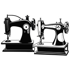 old sewing machine