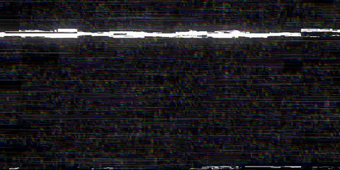 Glitch Overlay Stock Image In Black Background