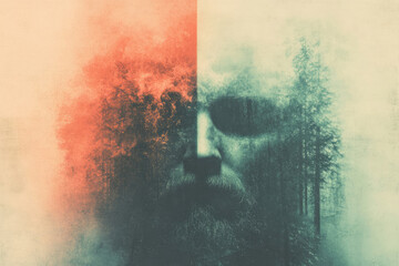 Geometric Spirits Whisper in the Jungle Night