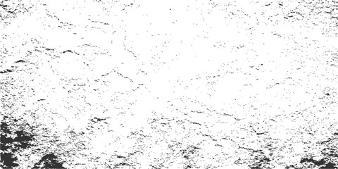 Abstract black and white grunge texture of an old, dirty, concrete wall surface with a rough, aged, paint pattern