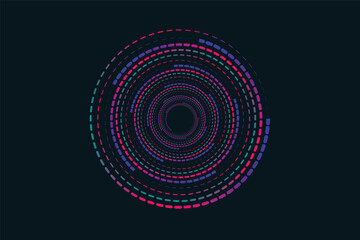 Abstract vector geometric shapes background for your design