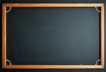 Rustic chalkboard border frames a handwritten menu with chalk,  rustic,  culinary