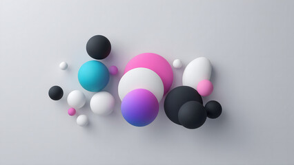 Soft Gradient Abstract 3D Shapes – Minimalist Pastel Geometry



A modern 3D abstract composition featuring soft geometric forms, spherical elements, and smooth pastel gradients. The scene blends mini