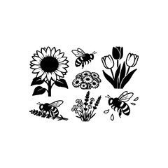 Animal, Christmas, Butterfly, Flower, House, Reindeer, Moon, Hearts Vector Icon