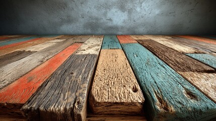 Wooden flooring textured design, high quality realistic wooden planks showing the aged surface and material details