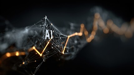 Data landscape representation of graph analysis and advanced business intelligence and market trends integration