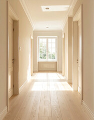 Exploring hallway design interior space photography minimalist environment perspective view hallway interior concept