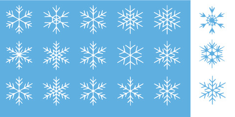 Beautiful snowflake background, perfect for adding a touch of winter magic to your projects. Evokes a sense of calm and festive cheer this holiday season. © KGD zone