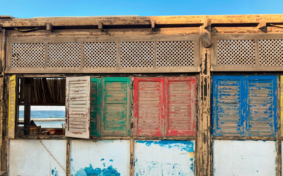 old wooden house eygpt 