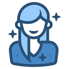 Fototapeta premium female celebrity icon