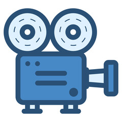 vintage movie projector icon