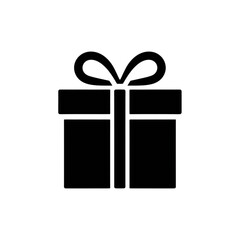 Christmas gift box icon