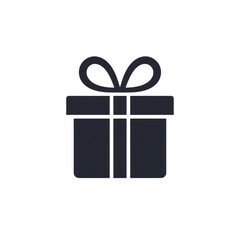 Christmas gift box icon