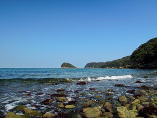 Abandoned Brick Fortifications and Tunnels on Tomogashima Island, Wakayama, Japan, Historic Coastal Defense Ruins Surrounded by Nature