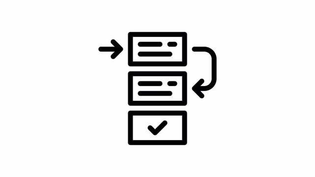 planning animated icon - Motion Graphic Elements for Business ,Presentations and Design