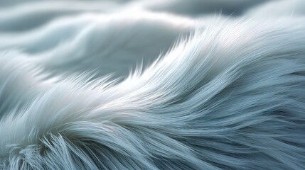 Obraz premium Abstract Ocean Wave Texture with Blue and White Highlights and Shallow Depth of Field