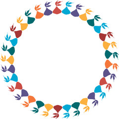 Aesthetic ceramic vases frame. Minimalist aesthetic illustration with red ceramic vase. Baby shower design