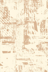 Grunge textured poster with rough dotted texture. Overlay grunge texture . Simply place texture over any object to create grunge effect . Muted cyber punk texture for your poster design