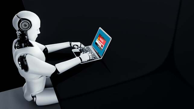 Virus warning alert on computer screen detected modish cyber threat , hacker, computer virus and malware - Powered by Adobe