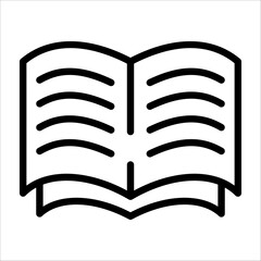 Modern life single icon for digital learning sign for design element