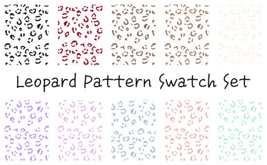 豹柄パターンスウォッチセット