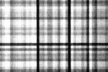 Macro close-up of a black halftone plaid pattern with varying line densities on a transparent background. High-contrast print texture ideal for graphic and print contexts.