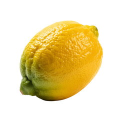 Fresh Juicy lemon slice fruit Overlay PNG isolated on Transparent Background