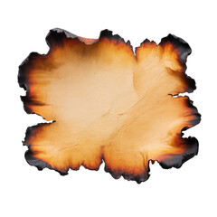 Old parchment scroll crumpled aged paper for historical documents, diplomas or announcements manuscript pirate or fantasy themes Mockup artistic designs Overlay PNG isolated on Transparent Background