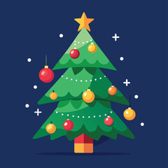 christmas tree and gifts