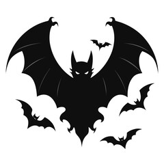 Fototapeta premium set of bats