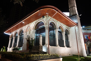  The Et&rsquo;hem Bey Mosque, a masterpiece in the heart of Tirana, where Venetian artistry meets Ottoman grace in delicate, hand-painted detail.