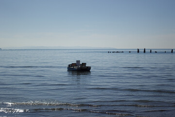 The Durr&euml;s, Albania,&nbsp;seafront stretches along the Adriatic in a blend of golden light, calm waves, and vibrant Mediterranean energy.