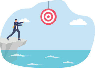 illustration of the effort to achieve the next business goal
