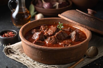 Tuscan Peposo &ndash; Traditional Italian Black Pepper Beef Stew