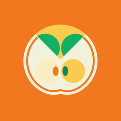 vector illustration of apple, logo, icon. eps